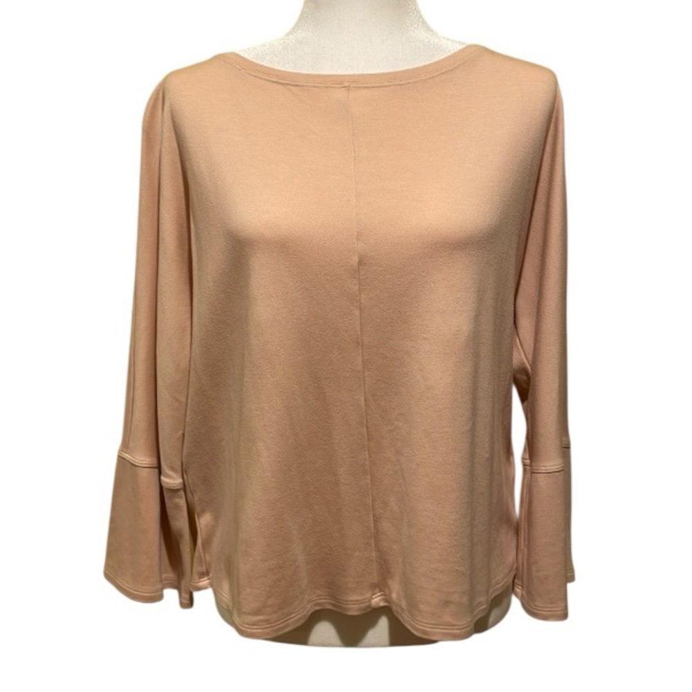 Eileen Fisher Bell Sleeve Scoop Neck‎ Top M